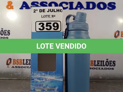 LOTE 359 - 01 GARRAFA STANLEY. (NO ESTADO, LEILÃO NÃO TEM GARANTIA E NEM DEVOLUÇÃO, SUJEITO A POSSÍVEIS AVARIAS VISÍVEIS/OCULTAS E/OU AUSÊNCIA DE COMPONENTES).