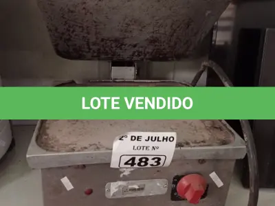 LOTE 483 - 01 CHAPA ELÉTRICA CROYDON. (NO ESTADO, LEILÃO NÃO TEM GARANTIA E NEM DEVOLUÇÃO, SUJEITO A POSSÍVEIS AVARIAS VISÍVEIS/OCULTAS E/OU AUSÊNCIA DE COMPONENTES).