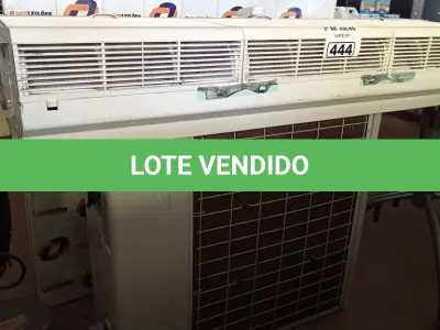 LOTE 444 - 01 AR CONDICIONADO MARCA LG 36.000BTU. (NO ESTADO, LEILÃO NÃO TEM GARANTIA E NEM DEVOLUÇÃO, SUJEITO A POSSÍVEIS AVARIAS VISÍVEIS/OCULTAS E/OU AUSÊNCIA DE COMPONENTES).