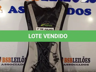 LOTE 375 - 01 CAMELBAK NA COR PRETA. (NO ESTADO, LEILÃO NÃO TEM GARANTIA E NEM DEVOLUÇÃO, SUJEITO A POSSÍVEIS AVARIAS VISÍVEIS/OCULTAS E/OU AUSÊNCIA DE COMPONENTES).