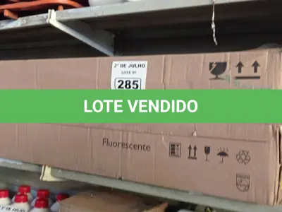 LOTE 285 - 01 LOTE COM GRANDE QUANTIDADE DE LÂMPADAS TUBULARES FLUORESCENTES MARCAS E MODELOS DIVERSOS. (NO ESTADO, LEILÃO NÃO TEM GARANTIA E NEM DEVOLUÇÃO, SUJEITO A POSSÍVEIS AVARIAS VISÍVEIS/OCULTAS E/OU AUSÊNCIA DE COMPONENTES).