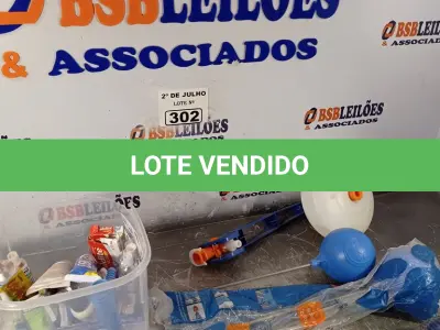 LOTE 302 - 01 LOTE COM MATERIAIS DIVERSOS. (NO ESTADO, LEILÃO NÃO TEM GARANTIA E NEM DEVOLUÇÃO, SUJEITO A POSSÍVEIS AVARIAS VISÍVEIS/OCULTAS E/OU AUSÊNCIA DE COMPONENTES).