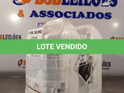 LOTE 494 - 10 LITROS DE CLOROCLEAN, LIMPADOR DESINFETANTE CLORADO PARA INDÚSTRIAS ALIMENTÍCIAS E AFINS. (NO ESTADO, LEILÃO NÃO TEM GARANTIA E NEM DEVOLUÇÃO, SUJEITO A POSSÍVEIS AVARIAS VISÍVEIS/OCULTAS E/OU AUSÊNCIA DE COMPONENTES).