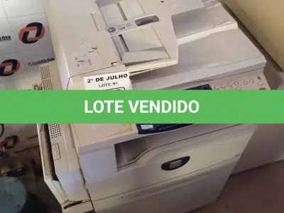 LOTE 458 - 01 IMPRESSORA MULTIFUNCIONAL MARCA XEROX MODELO M118. (NO ESTADO, LEILÃO NÃO TEM GARANTIA E NEM DEVOLUÇÃO, SUJEITO A POSSÍVEIS AVARIAS VISÍVEIS/OCULTAS E/OU AUSÊNCIA DE COMPONENTES).
