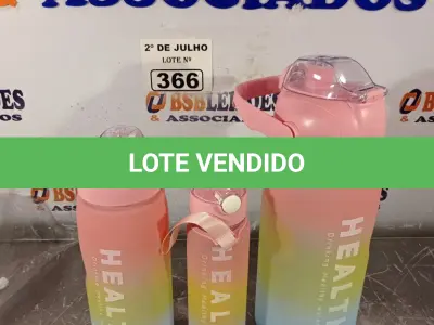 LOTE 366 - 01 KIT DE GARRAFAS. (NO ESTADO, LEILÃO NÃO TEM GARANTIA E NEM DEVOLUÇÃO, SUJEITO A POSSÍVEIS AVARIAS VISÍVEIS/OCULTAS E/OU AUSÊNCIA DE COMPONENTES).