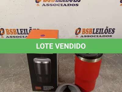 LOTE 229 - 01 COPO TÉRMICO 420ML. (NO ESTADO, LEILÃO NÃO TEM GARANTIA E NEM DEVOLUÇÃO, SUJEITO A POSSÍVEIS AVARIAS VISÍVEIS/OCULTAS E/OU AUSÊNCIA DE COMPONENTES).