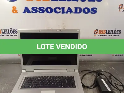 LOTE 395 - 01 NOTEBOOK MARCA ITAUTEC PARA RETIRADA DE PEÇAS. (NO ESTADO, LEILÃO NÃO TEM GARANTIA E NEM DEVOLUÇÃO, SUJEITO A POSSÍVEIS AVARIAS VISÍVEIS/OCULTAS E/OU AUSÊNCIA DE COMPONENTES).