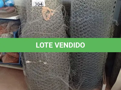 LOTE 304 - 03 ROLOS DE TELA INCOMPLETOS. (NO ESTADO, LEILÃO NÃO TEM GARANTIA E NEM DEVOLUÇÃO, SUJEITO A POSSÍVEIS AVARIAS VISÍVEIS/OCULTAS E/OU AUSÊNCIA DE COMPONENTES).