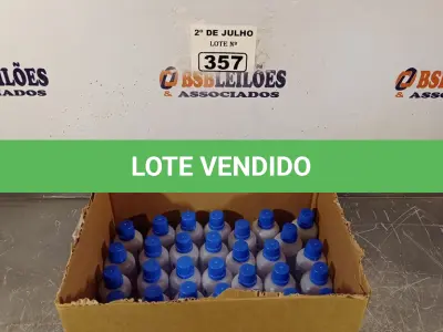 LOTE 357 - 01 LOTE COM VÁRIOS FRASCOS DE ÁLCOOL EM GEL 70% 100ML. (NO ESTADO, LEILÃO NÃO TEM GARANTIA E NEM DEVOLUÇÃO, SUJEITO A POSSÍVEIS AVARIAS VISÍVEIS/OCULTAS E/OU AUSÊNCIA DE COMPONENTES).