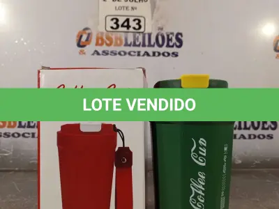LOTE 343 - 01 COPO PARA CAFÉ. (NO ESTADO, LEILÃO NÃO TEM GARANTIA E NEM DEVOLUÇÃO, SUJEITO A POSSÍVEIS AVARIAS VISÍVEIS/OCULTAS E/OU AUSÊNCIA DE COMPONENTES).