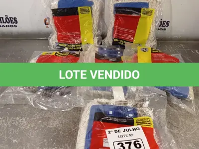 LOTE 376 - 06 MOP PÓ-ALGODÃO. (NO ESTADO, LEILÃO NÃO TEM GARANTIA E NEM DEVOLUÇÃO, SUJEITO A POSSÍVEIS AVARIAS VISÍVEIS/OCULTAS E/OU AUSÊNCIA DE COMPONENTES).
