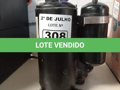 LOTE 308 - 02 MOTORES PARA AR CONDICIONADO. (NO ESTADO, LEILÃO NÃO TEM GARANTIA E NEM DEVOLUÇÃO, SUJEITO A POSSÍVEIS AVARIAS VISÍVEIS/OCULTAS E/OU AUSÊNCIA DE COMPONENTES).