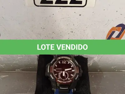 LOTE 222 - 01 RELÓGIO DE PULSO ANALÓGICO. (NO ESTADO, LEILÃO NÃO TEM GARANTIA E NEM DEVOLUÇÃO, SUJEITO A POSSÍVEIS AVARIAS VISÍVEIS/OCULTAS E/OU AUSÊNCIA DE COMPONENTES).