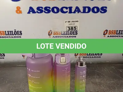 LOTE 385 - 01 KIT DE GARRAFAS. (NO ESTADO, LEILÃO NÃO TEM GARANTIA E NEM DEVOLUÇÃO, SUJEITO A POSSÍVEIS AVARIAS VISÍVEIS/OCULTAS E/OU AUSÊNCIA DE COMPONENTES).