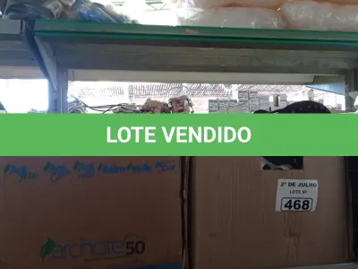 LOTE 468 - 01 LOTE COM MATERIAIS ELÉTRICOS DIVERSOS. (NO ESTADO, LEILÃO NÃO TEM GARANTIA E NEM DEVOLUÇÃO, SUJEITO A POSSÍVEIS AVARIAS VISÍVEIS/OCULTAS E/OU AUSÊNCIA DE COMPONENTES).