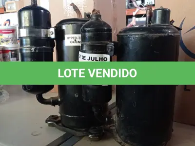 LOTE 267 - 02 MOTORES PARA AR CONDICIONADO. (NO ESTADO, LEILÃO NÃO TEM GARANTIA E NEM DEVOLUÇÃO, SUJEITO A POSSÍVEIS AVARIAS VISÍVEIS/OCULTAS E/OU AUSÊNCIA DE COMPONENTES).