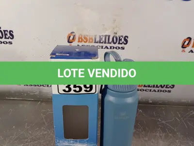 LOTE 359 - 01 GARRAFA STANLEY. (NO ESTADO, LEILÃO NÃO TEM GARANTIA E NEM DEVOLUÇÃO, SUJEITO A POSSÍVEIS AVARIAS VISÍVEIS/OCULTAS E/OU AUSÊNCIA DE COMPONENTES).