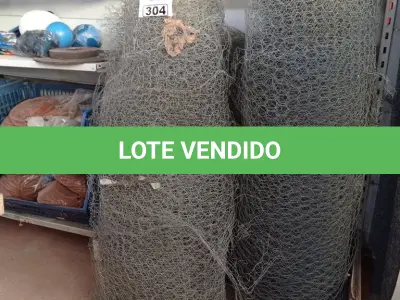 LOTE 304 - 03 ROLOS DE TELA INCOMPLETOS. (NO ESTADO, LEILÃO NÃO TEM GARANTIA E NEM DEVOLUÇÃO, SUJEITO A POSSÍVEIS AVARIAS VISÍVEIS/OCULTAS E/OU AUSÊNCIA DE COMPONENTES).