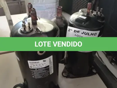 LOTE 439 - 02 MOTORES PARA AR CONDICIONADO. (NO ESTADO, LEILÃO NÃO TEM GARANTIA E NEM DEVOLUÇÃO, SUJEITO A POSSÍVEIS AVARIAS VISÍVEIS/OCULTAS E/OU AUSÊNCIA DE COMPONENTES).