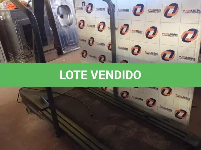 LOTE 460 - 01 ESTEIRA ERGOMÉTRICA MARCA WESLO. (NO ESTADO, LEILÃO NÃO TEM GARANTIA E NEM DEVOLUÇÃO, SUJEITO A POSSÍVEIS AVARIAS VISÍVEIS/OCULTAS E/OU AUSÊNCIA DE COMPONENTES).