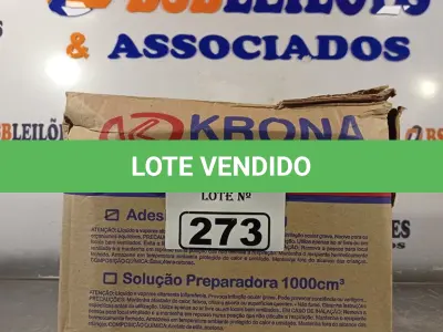 LOTE 273 - 06 FRASCOS DE ADESIVO PLÁSTICO PARA TUBOS E CONEXÕES DE PVC RÍGIDO LINHA ÁGUA FRIA 850G. (NO ESTADO, LEILÃO NÃO TEM GARANTIA E NEM DEVOLUÇÃO, SUJEITO A POSSÍVEIS AVARIAS VISÍVEIS/OCULTAS E/OU AUSÊNCIA DE COMPONENTES).
