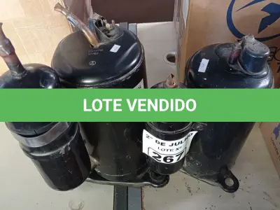 LOTE 267 - 02 MOTORES PARA AR CONDICIONADO. (NO ESTADO, LEILÃO NÃO TEM GARANTIA E NEM DEVOLUÇÃO, SUJEITO A POSSÍVEIS AVARIAS VISÍVEIS/OCULTAS E/OU AUSÊNCIA DE COMPONENTES).