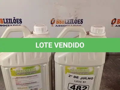 LOTE 482 - 10 LITROS DE DRYER BRILL, SECANTE ENCHAGUANTE ABRILHANTADOR CONCENTRADO. (NO ESTADO, LEILÃO NÃO TEM GARANTIA E NEM DEVOLUÇÃO, SUJEITO A POSSÍVEIS AVARIAS VISÍVEIS/OCULTAS E/OU AUSÊNCIA DE COMPONENTES).