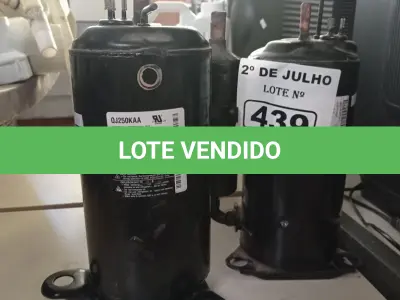 LOTE 439 - 02 MOTORES PARA AR CONDICIONADO. (NO ESTADO, LEILÃO NÃO TEM GARANTIA E NEM DEVOLUÇÃO, SUJEITO A POSSÍVEIS AVARIAS VISÍVEIS/OCULTAS E/OU AUSÊNCIA DE COMPONENTES).