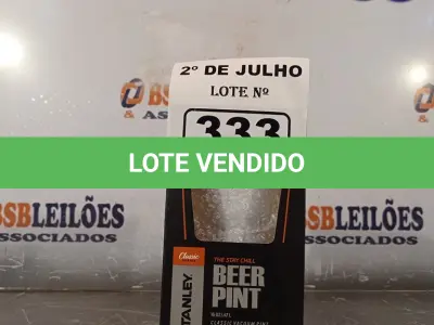 LOTE 333 - 01 COPO STANLEY. (NO ESTADO, LEILÃO NÃO TEM GARANTIA E NEM DEVOLUÇÃO, SUJEITO A POSSÍVEIS AVARIAS VISÍVEIS/OCULTAS E/OU AUSÊNCIA DE COMPONENTES).