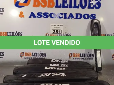 LOTE 351 - 05 DETECTORES DE METAL. (NO ESTADO, LEILÃO NÃO TEM GARANTIA E NEM DEVOLUÇÃO, SUJEITO A POSSÍVEIS AVARIAS VISÍVEIS/OCULTAS E/OU AUSÊNCIA DE COMPONENTES).