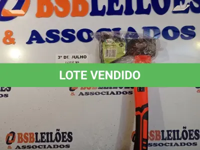LOTE 008 - 01 MACHADINHA COM CABO EMBORRACHADO. (NO ESTADO, LEILÃO NÃO TEM GARANTIA E NEM DEVOLUÇÃO, SUJEITO A POSSÍVEIS AVARIAS VISÍVEIS/OCULTAS E/OU AUSÊNCIA DE COMPONENTES).