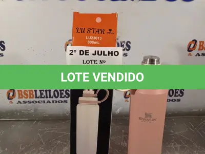 LOTE 389 - 01 GARRAFA STANLEY. (NO ESTADO, LEILÃO NÃO TEM GARANTIA E NEM DEVOLUÇÃO, SUJEITO A POSSÍVEIS AVARIAS VISÍVEIS/OCULTAS E/OU AUSÊNCIA DE COMPONENTES).