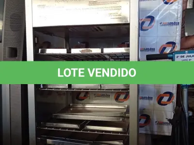 LOTE 259 - 01 ESTUFA PARA SALGADOS EM INOX MARCA TITA (FUNCIONANDO). (NO ESTADO, LEILÃO NÃO TEM GARANTIA E NEM DEVOLUÇÃO, SUJEITO A POSSÍVEIS AVARIAS VISÍVEIS/OCULTAS E/OU AUSÊNCIA DE COMPONENTES).
