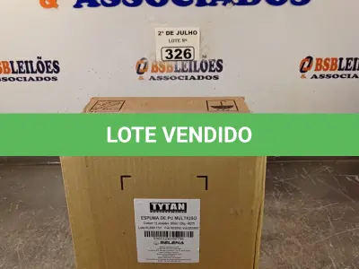 LOTE 326 - 12 LATAS DE ESPUMA DE PU MULTIUSO TYTAN. (NO ESTADO, LEILÃO NÃO TEM GARANTIA E NEM DEVOLUÇÃO, SUJEITO A POSSÍVEIS AVARIAS VISÍVEIS/OCULTAS E/OU AUSÊNCIA DE COMPONENTES).
