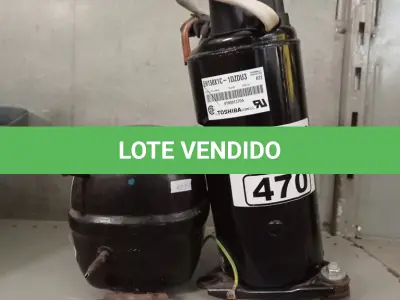 LOTE 470 - 02 MOTORES PARA REFRIGERAÇÃO SENDO 01 PARA AR CONDICIONADO. (NO ESTADO, LEILÃO NÃO TEM GARANTIA E NEM DEVOLUÇÃO, SUJEITO A POSSÍVEIS AVARIAS VISÍVEIS/OCULTAS E/OU AUSÊNCIA DE COMPONENTES).