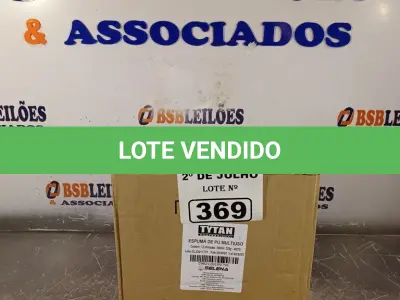 LOTE 369 - 12 LATAS DE ESPUMA DE PU MULTIUSO TYTAN. (NO ESTADO, LEILÃO NÃO TEM GARANTIA E NEM DEVOLUÇÃO, SUJEITO A POSSÍVEIS AVARIAS VISÍVEIS/OCULTAS E/OU AUSÊNCIA DE COMPONENTES).