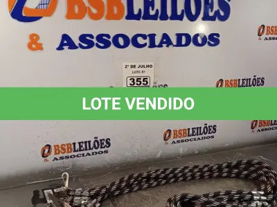 LOTE 355 - 07 GUIAS PARA CACHORRO. (NO ESTADO, LEILÃO NÃO TEM GARANTIA E NEM DEVOLUÇÃO, SUJEITO A POSSÍVEIS AVARIAS VISÍVEIS/OCULTAS E/OU AUSÊNCIA DE COMPONENTES).