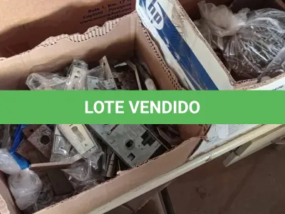 LOTE 268 - 01 LOTE COM SUCATAS DE FECHADURAS E PARAFUSOS DIVERSOS. (NO ESTADO, LEILÃO NÃO TEM GARANTIA E NEM DEVOLUÇÃO, SUJEITO A POSSÍVEIS AVARIAS VISÍVEIS/OCULTAS E/OU AUSÊNCIA DE COMPONENTES).