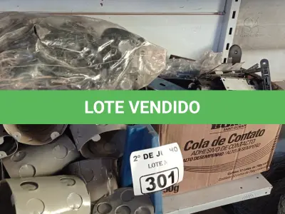 LOTE 301 - 01 LOTE COM VÁRIAS CAIXAS DE PASSAGEM E FECHADURAS MARCAS E MODELOS DIVERSOS. (NO ESTADO, LEILÃO NÃO TEM GARANTIA E NEM DEVOLUÇÃO, SUJEITO A POSSÍVEIS AVARIAS VISÍVEIS/OCULTAS E/OU AUSÊNCIA DE COMPONENTES).