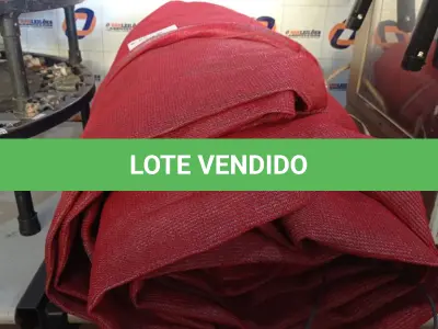 LOTE 248 - 01 TELA SOMBRITE 6MX4M. (NO ESTADO, LEILÃO NÃO TEM GARANTIA E NEM DEVOLUÇÃO, SUJEITO A POSSÍVEIS AVARIAS VISÍVEIS/OCULTAS E/OU AUSÊNCIA DE COMPONENTES).
