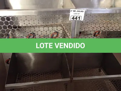 LOTE 441 - 01 FRUTEIRA EM AÇO INOX. (NO ESTADO, LEILÃO NÃO TEM GARANTIA E NEM DEVOLUÇÃO, SUJEITO A POSSÍVEIS AVARIAS VISÍVEIS/OCULTAS E/OU AUSÊNCIA DE COMPONENTES).