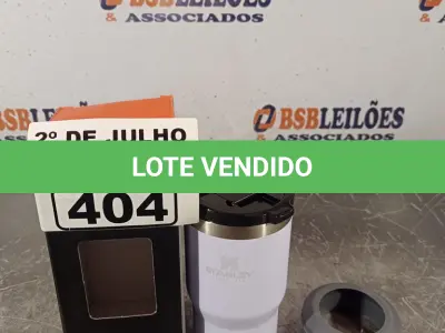 LOTE 404 - 01 COPO STANLEY. (NO ESTADO, LEILÃO NÃO TEM GARANTIA E NEM DEVOLUÇÃO, SUJEITO A POSSÍVEIS AVARIAS VISÍVEIS/OCULTAS E/OU AUSÊNCIA DE COMPONENTES).