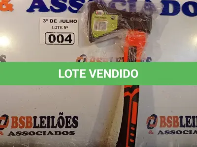 LOTE 004 - 01 MACHADINHA COM CABO EMBORRACHADO. (NO ESTADO, LEILÃO NÃO TEM GARANTIA E NEM DEVOLUÇÃO, SUJEITO A POSSÍVEIS AVARIAS VISÍVEIS/OCULTAS E/OU AUSÊNCIA DE COMPONENTES).