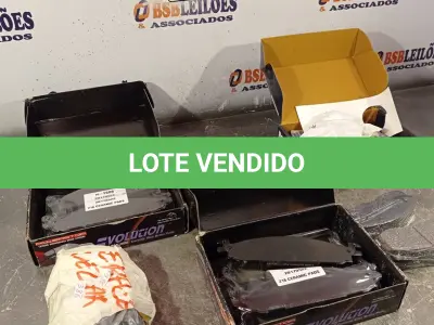 LOTE 206 - 01 LOTE DE PASTILHA DE FREIO, SENDO  02 FORD EXPLORER, 01 LAND ROVER VELAR, 01 SENTRA/TIIDA (NO ESTADO, LEILÃO NÃO TEM GARANTIA E NEM DEVOLUÇÃO, SUJEITO A POSSÍVEIS AVARIAS VISÍVEIS/OCULTAS E/OU AUSÊNCIA DE COMPONENTES).