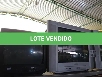 LOTE 481 - 03 TV’S DE TUBO MARCAS E MODELOS DIVERSOS. (NO ESTADO, LEILÃO NÃO TEM GARANTIA E NEM DEVOLUÇÃO, SUJEITO A POSSÍVEIS AVARIAS VISÍVEIS/OCULTAS E/OU AUSÊNCIA DE COMPONENTES).