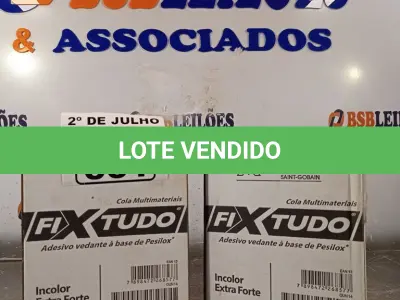 LOTE 331 - 02 CAIXAS COM ADESIVO VEDANTE A BASE DE PESILOX 20G COM 12 BISNAGAS CADA. (NO ESTADO, LEILÃO NÃO TEM GARANTIA E NEM DEVOLUÇÃO, SUJEITO A POSSÍVEIS AVARIAS VISÍVEIS/OCULTAS E/OU AUSÊNCIA DE COMPONENTES).