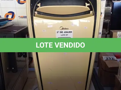 LOTE 250 - 01 AR CONDICIONADO PORTÁTIL MARCA MIDEA 220V, 10.000BTU. (NO ESTADO, LEILÃO NÃO TEM GARANTIA E NEM DEVOLUÇÃO, SUJEITO A POSSÍVEIS AVARIAS VISÍVEIS/OCULTAS E/OU AUSÊNCIA DE COMPONENTES).