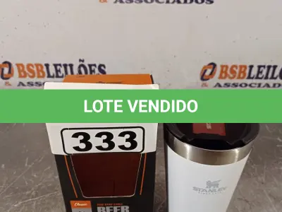 LOTE 333 - 01 COPO STANLEY. (NO ESTADO, LEILÃO NÃO TEM GARANTIA E NEM DEVOLUÇÃO, SUJEITO A POSSÍVEIS AVARIAS VISÍVEIS/OCULTAS E/OU AUSÊNCIA DE COMPONENTES).