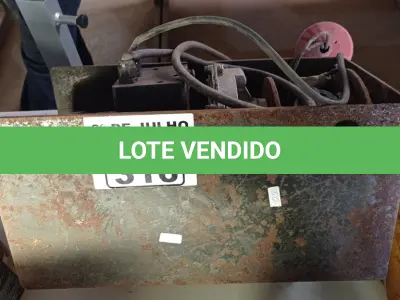 LOTE 316 - 01 GUINCHO ELÉTRICO CAP 500KG. (NO ESTADO, LEILÃO NÃO TEM GARANTIA E NEM DEVOLUÇÃO, SUJEITO A POSSÍVEIS AVARIAS VISÍVEIS/OCULTAS E/OU AUSÊNCIA DE COMPONENTES).