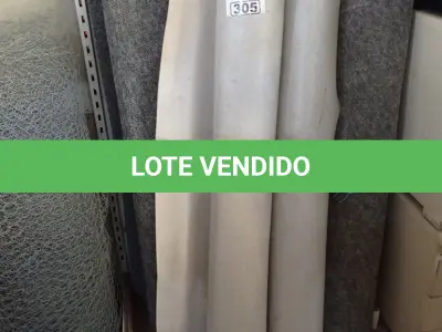 LOTE 305 - 04 ROLOS DE CARPETE MODELOS DIVERSOS INCOMPLETOS. (NO ESTADO, LEILÃO NÃO TEM GARANTIA E NEM DEVOLUÇÃO, SUJEITO A POSSÍVEIS AVARIAS VISÍVEIS/OCULTAS E/OU AUSÊNCIA DE COMPONENTES).